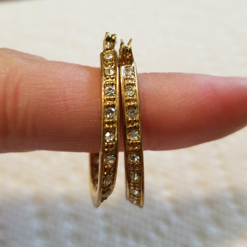 Silver Plated Gold earrings